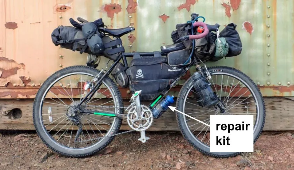 Travel bike deals repair kit