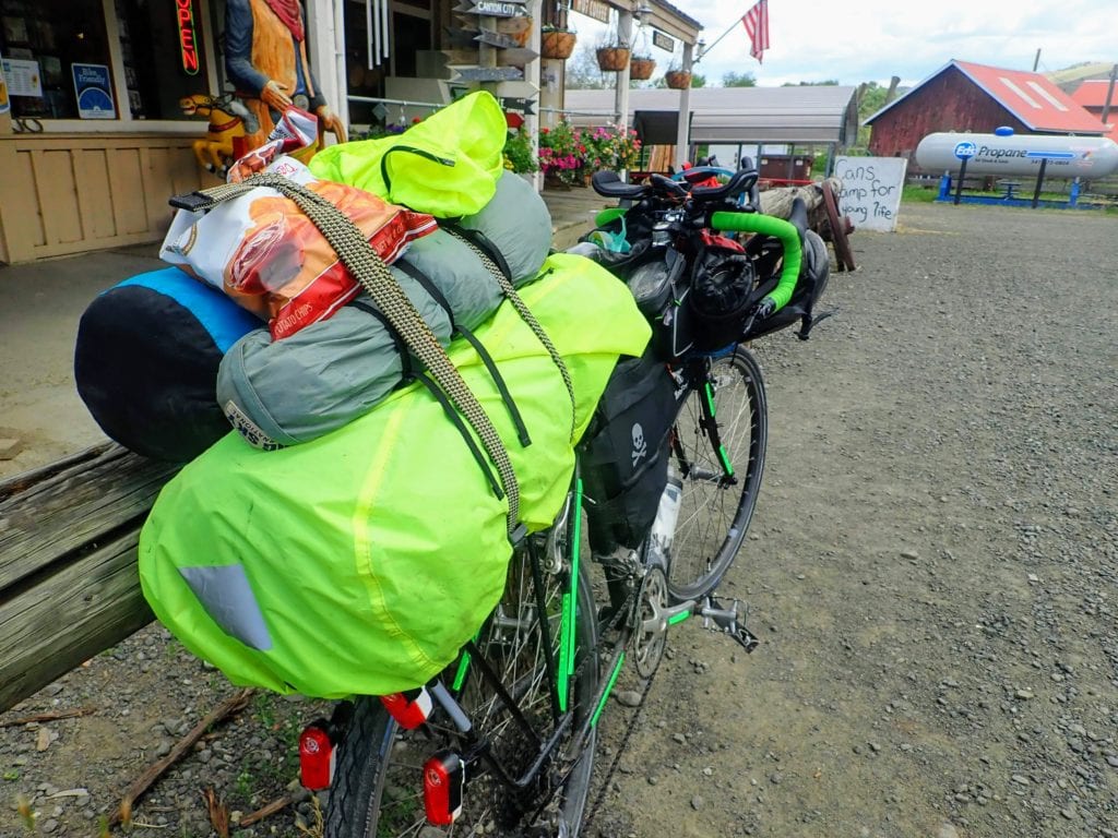 diy saddle bag bikepacking