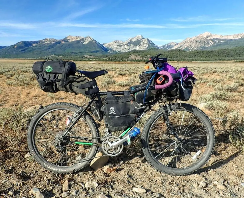 Rockbros store bikepacking bag