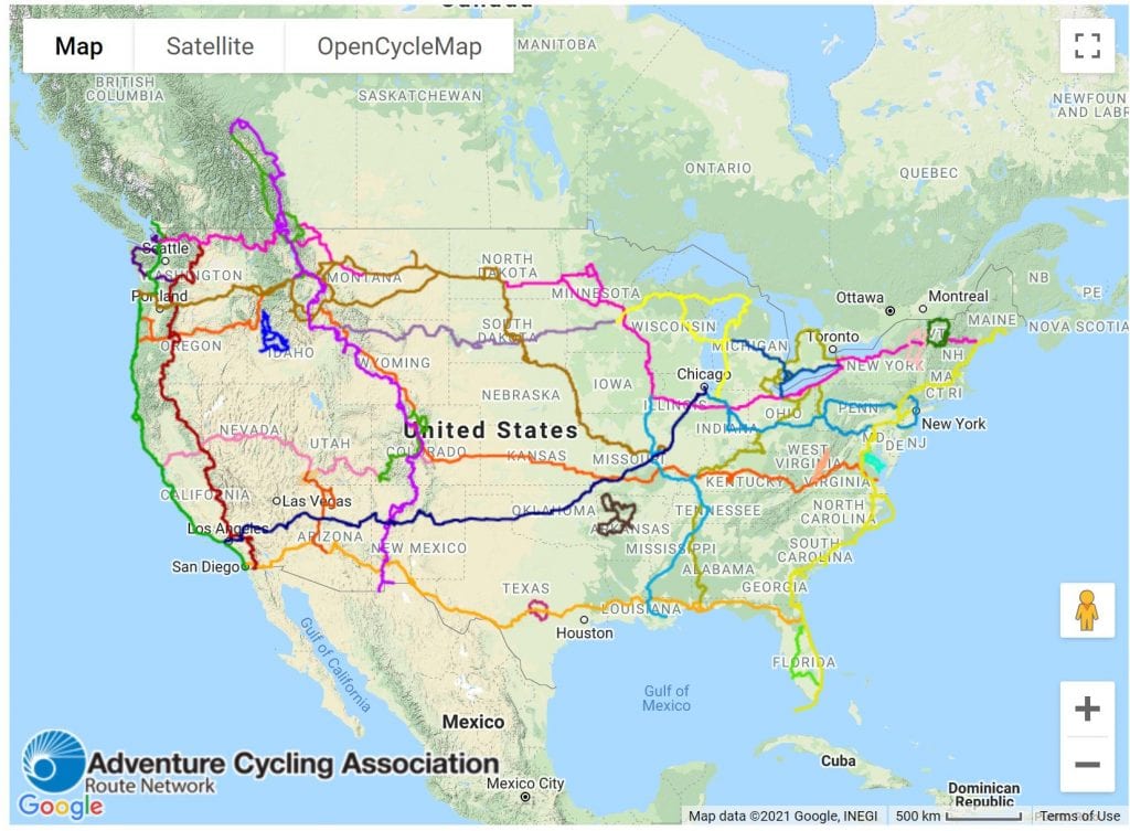 trek ride across america