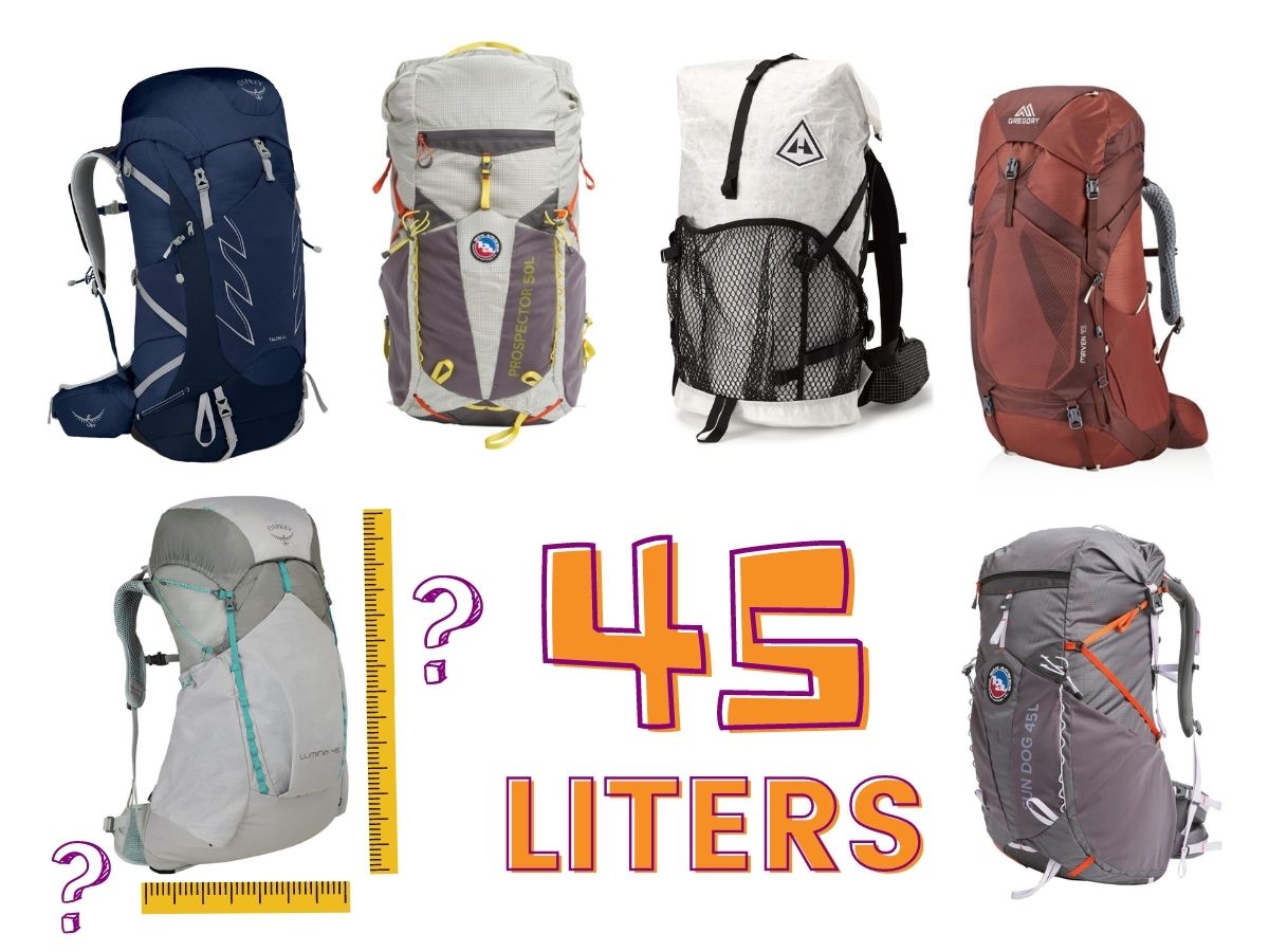 45 Liter Backpacks The Right Size For Your Hike Tips and