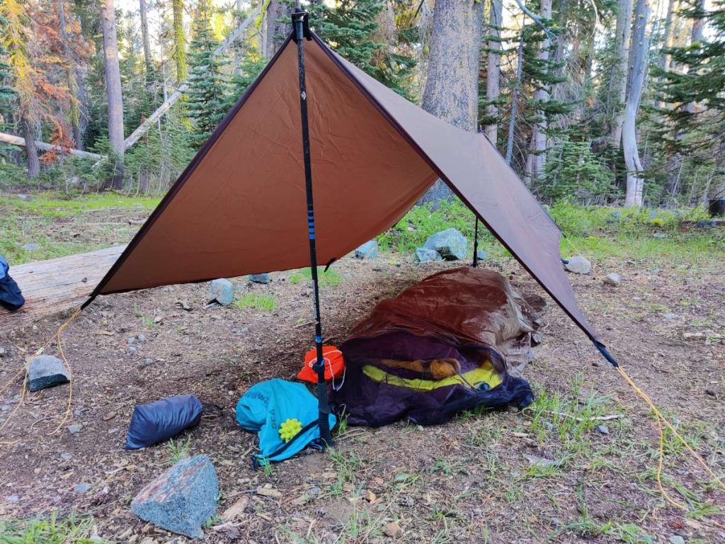 Borah Gear rectangular tarp and bug bivy