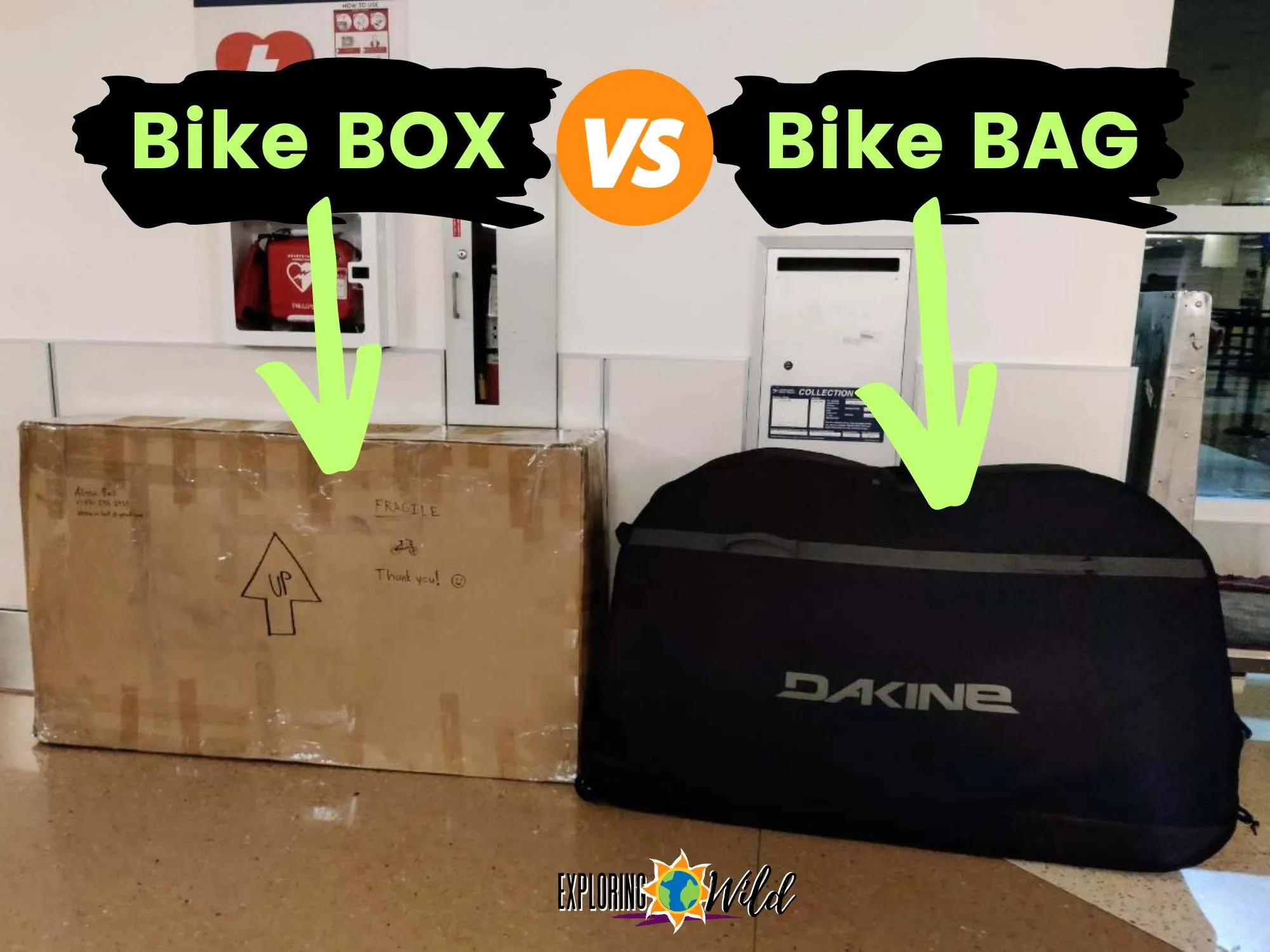 Cardboard Bike Box vs. Bike Bag Is a roller bag worth the money Exploring Wild